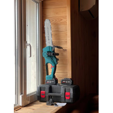 Акумуляторная Пила  12 Дюймов  СИНИЙ Electric saw	AND 1155    (6)  (4)