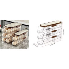 Полка Подставка для яиц   3  полочки  Egg rack	AND 134   (10)