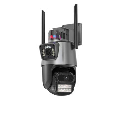 360   Камера    P11-6MP         Wifi ptz Dual leans 3mp+3mp=  6mp camera +12v2a power *icsee  (24)