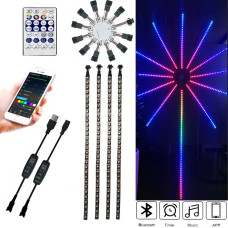 Фейерверк светильник 180LED -  28Key Kit BT APP диаметр 1 м  	SF-9 код 2770 (50)