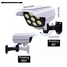 муляж камера + прожектор  KL-2178      7led SOLAR SENSOR LIGHT   (50) (60)