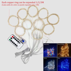Гирлянда прозрачный провод 100LED от USB на 10 метров   SF-11   код 2825  (100)