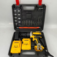ШУРУПОВЕРТ    Набор слесарного инструмента ЖЕЛТЫЙ  24W НОВЫЙ NEW -Electric drill	 AND  код3930  (10)