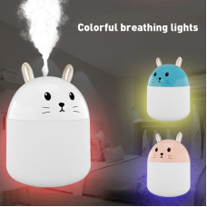 Увлажнитель и ночник 2 в 1 Humidifiers Rabbit  (Котик   )(100)