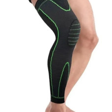 Наколенник Эластичный Бандаж Компрессионный гетры   ДЛИННЫЙ  knee pad	XL-1605  (200)