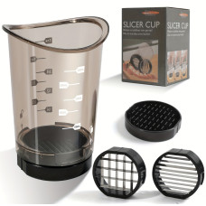 Контейнер-слайсер Slicer Cup.для нарезки и измельчения продуктов.  AND1663  (100)