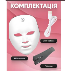 Маска   Led macka для лица фототерапия и микротоки кожи AND 5786  (20)