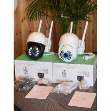 360 Камера (A8) Видеонаблюдения   CAmera Cad N3 Wifi IP 360/90  *  4mpICSSE     БЕЛАЯ   (40)