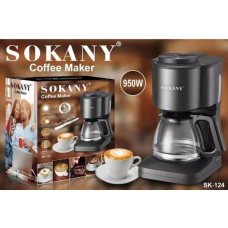 Кофеварка капельная электрическая  Sokany      AND  SK-124   (8)