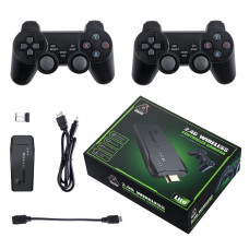 Ретро игровая консоль 4K HD выход 2,4G двойной  64 ГБ 32 ГБ  GAME CONTRROLER  (40)