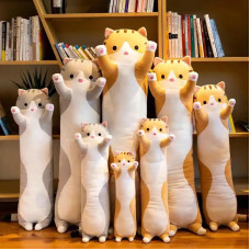 Котики  Игрушка плюшевая в виде кошки,    70  см  DOLL 	1498-70  (125) (100)