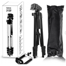 Штатив универсальный 1.02м для фотоаппарата и телефона трипод металлический TRIPOD 3120   (40)
