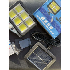 Уличный  Фонарь подвеснойSolar light BK-128-6 COB на солнечной батарее с датчиком движения (60)