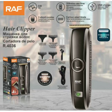 Триммер машинка для стрижки  волос  R.4036 USB RAF (60)