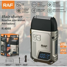 Триммер машинка для стрижки  волос  бритва  R.4088 USB RAF (60)