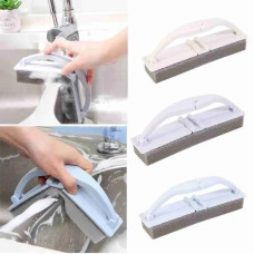 Губка Складная  для выжимания воды, щетка для чистки с ручкой WASHER 	AND534  (200)