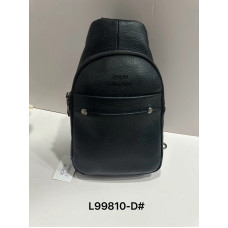 Сумка    Мужская Черная  Backpack for men AND JASPER  Кожа L99810-d    (100)