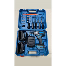 ГАЙКОВЕРТ слесарного инструмента   24W 48W  Electric drill set	   AND1364   2 АКУМ (5)