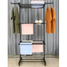 Сушилка для белья БОЛЬШАЯ  Garment Rack    ЧЕРНАЯ  AND 238 (6)AND1727