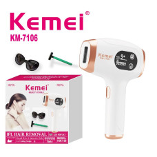 Kemei  7106    ФотоЭпилятор   Домашнее удаление волос  Kemei KM-7106   (16)